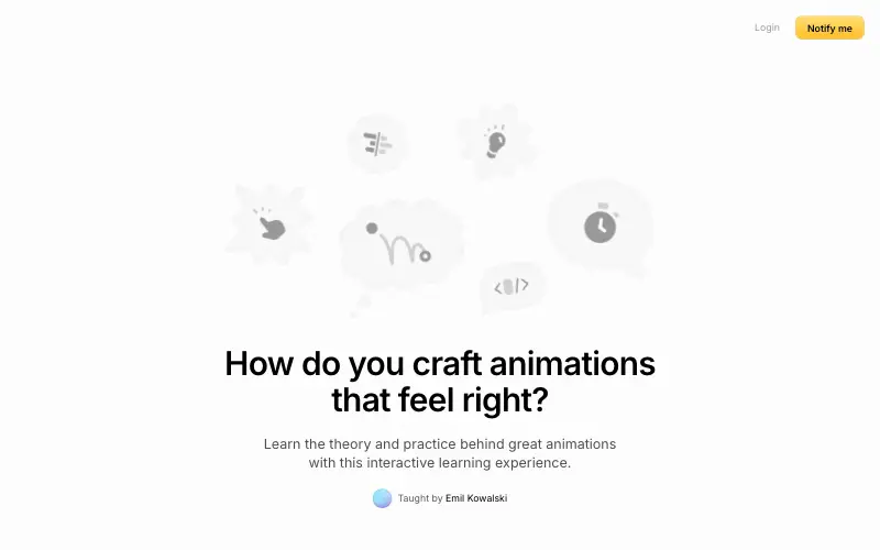 animations.dev 首页截图